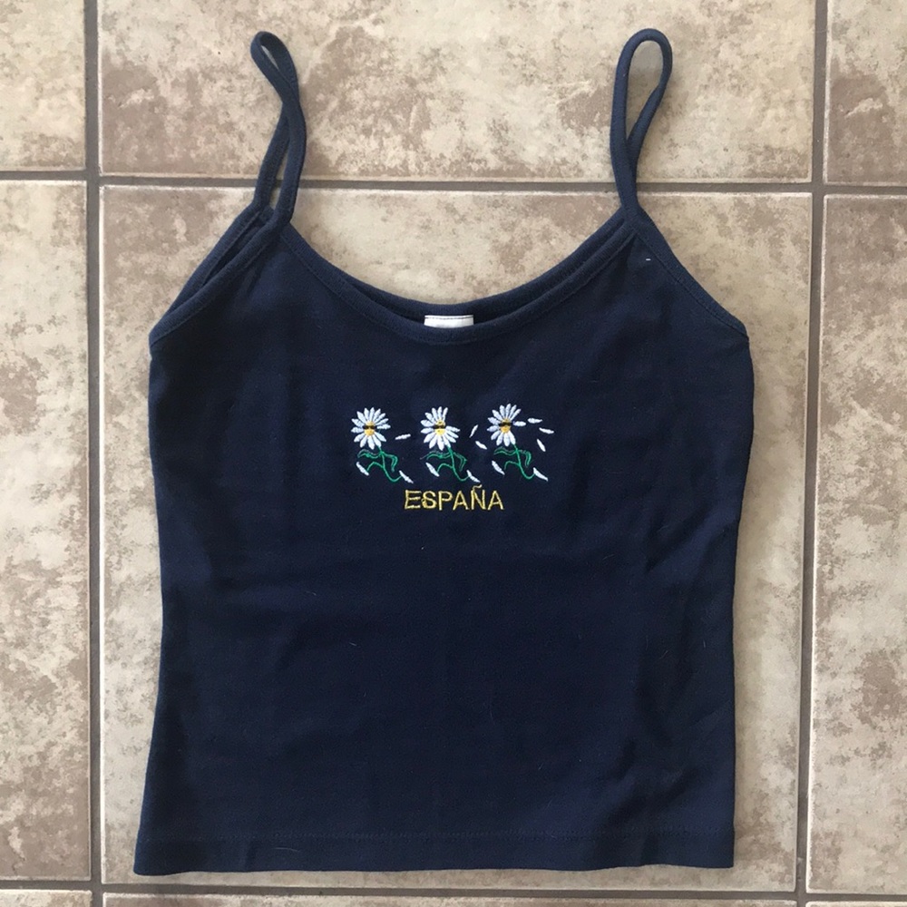 Vintage daisy españa tank